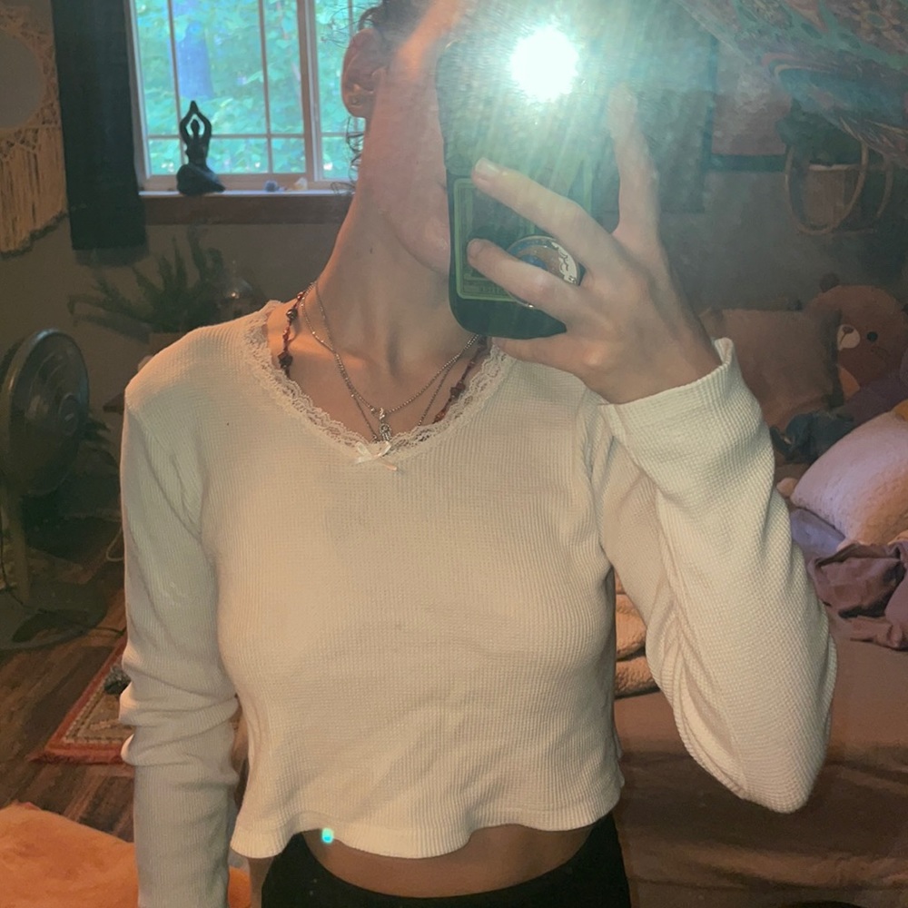 Sweet lace long sleeve👼🏻🌱